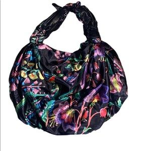 NWOT Zara Knotted Fabric Hobo Bag